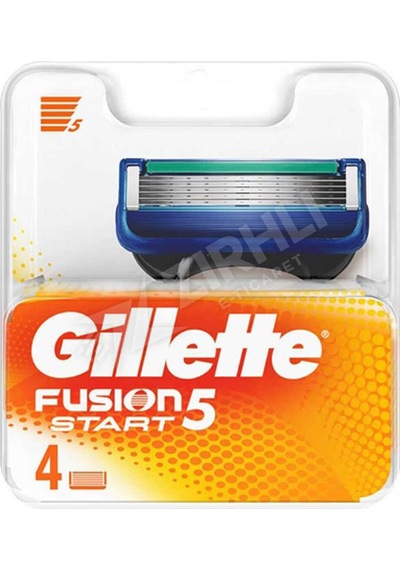 Gillette Fusion Start Yedek Bıçak 4'lü