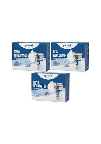 Getwell Mesh Nebulizatör Şarjlı - Sessiz - Taşınabilir