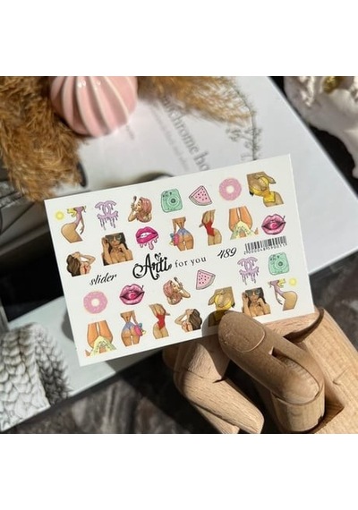 Stiker Arti 489 Beyaz