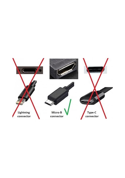 Micro Mikro USB Y Kablo Data Power Çevirici Dönüştürücü Adaptör