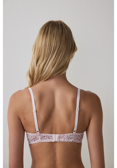 Penti Açık Pembe Pleasure Desenli Lace Dantel Sütyen