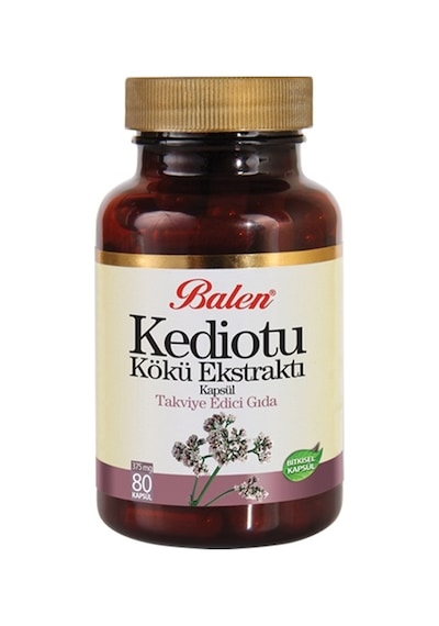 Balen Kedi Otu Kökü Ekstraktı 375 Mg 80 Kapsül