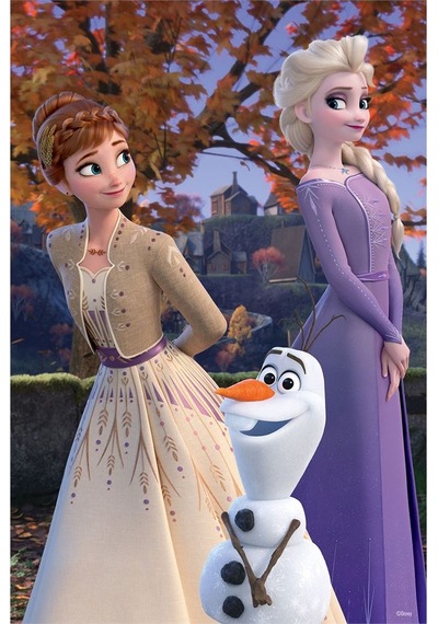 Prime 3d Disney Frozen İkili Puzzle 200 Parça 10226