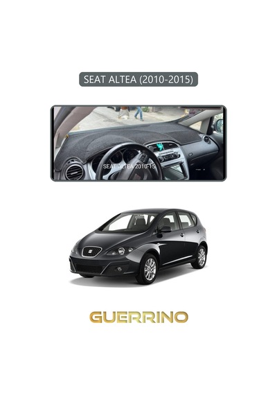 Seat Altea 2010-2015 Torpido Koruma Halısı Gri Kenar