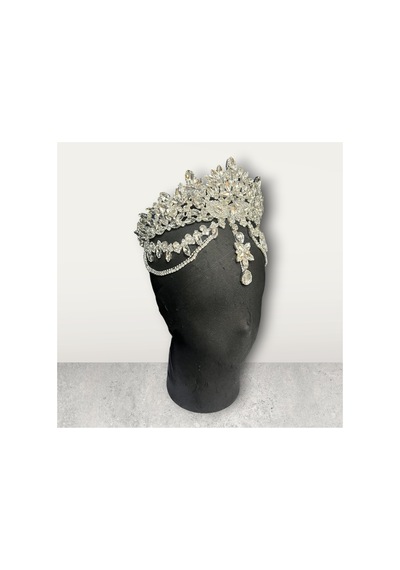 Valerıa Royale-alınlıklı Gelin,kına,nişan,söz,after,bride,party Taç Beyaz - 916626562 Beyaz