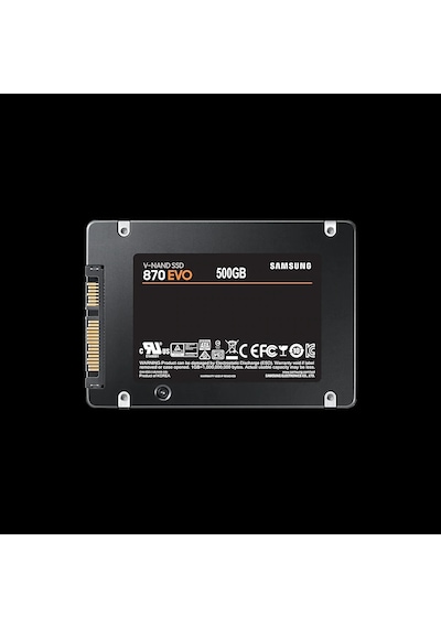 Samsung Mz-77e500bw, 870 Evo, 500gb, 560/530, 2,5" Sata, Ssd Türkiye Distribütörü Garantili