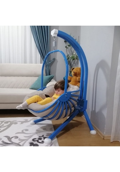 Murtiko Çocuk Salıncağı Çelik Gövdeli Lüks Minderli Hamak Modeli