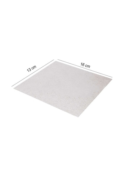 Mikrodalga Fırın Yansıtıcı Mika Levha Plaka 13X16 Cm Yedek Parça Uyumlu