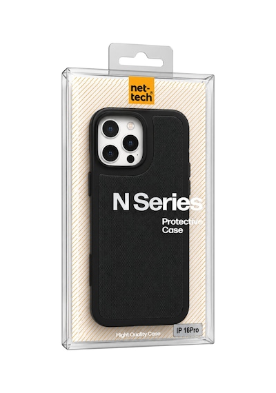 Nettech Apple İphone 16 Pro Uyumlu Nt-n121 Deri Arka Koruma Kılıf - Kahverengi