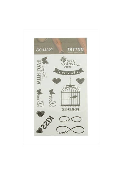 Kafes Tattoo Dövme Sticker