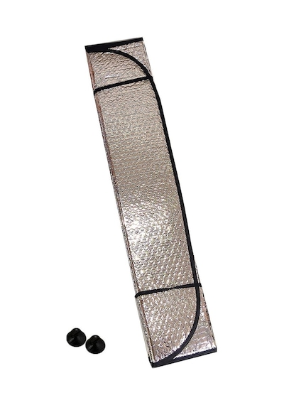 Metalize Katlanır Ön Cam Güneşliği Küçük Boy 130x60cm