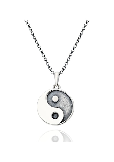 Herşey Nota Yin Yang Paslanmaz Çelik Kolye