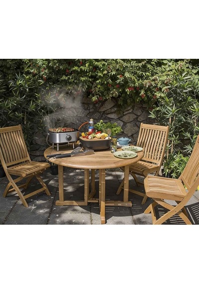 Aygaz Portatif Mini Gazlı Barbekü - Taşınabilir Kamp Ve Piknik Mangalı Metal