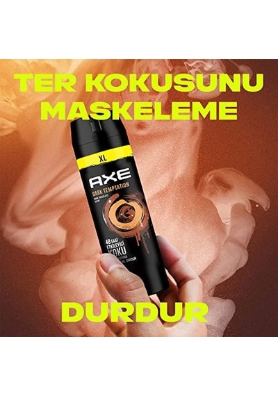 Erkek Deodorant & Bodyspray Dark Temptation 48 Saat Etkileyici Koku 200 Ml