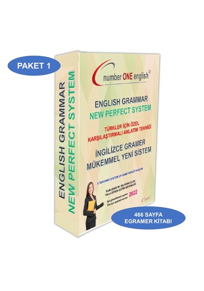 E-gramer Kitabı + A1 - Ekonuşma Rehberi - Online Eğitim + Konuşma Grubu