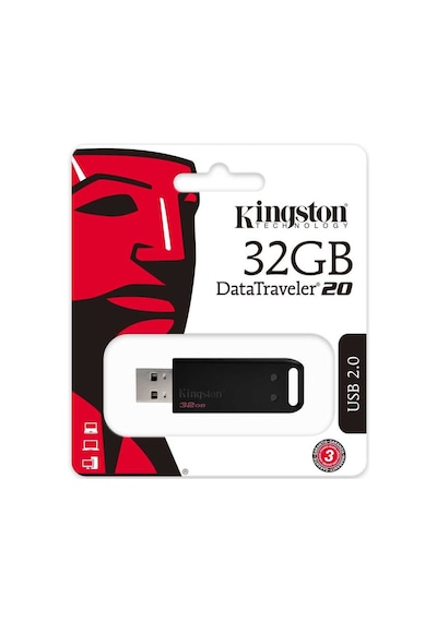 Kingston DataTraveler 20 DT20/32GB 32 GB Usb 2.0 Flash Bellek