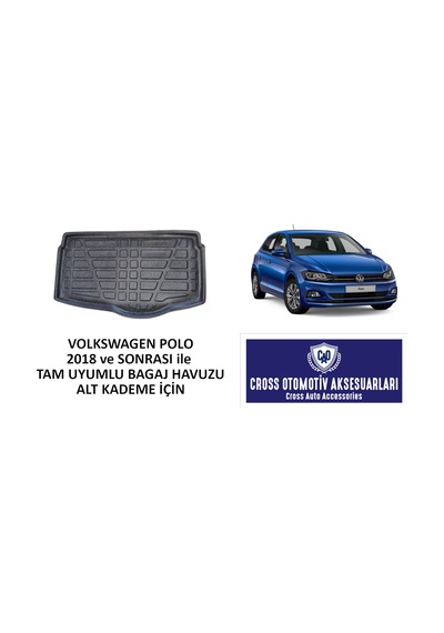 Volkswagen Polo 2018 Ve Sonrası İle Tam Uyumlu Alt Bagaj Havuzu