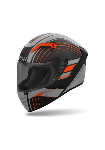 Aıroh Connor Achıeve Orange Matt Kask Mat Turuncu