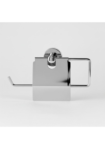 Kapalı Kağıt Havluluk Krom Gümüş Metal Duvara Monte Vidalı Banyo Tuvalet Mutfak Kağıt Havluluk 25 Cm Diğer