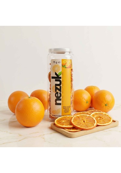 Nezuk Güneş Enerjisi İle Kurutulmuş Doğal Portakal-pet 75 G