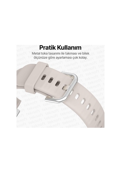 Huawei Watch Fit 5 Pro/fit 5/fit 4 Pro/fit 4/fit 3 İle Uyumlu Yumuşak Dokulu Konforlu Spor Silikon Kordon Çok Renkli