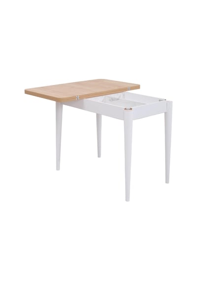 Damla Hilal Mdf Mutfak Masa Sandalye Takımı 60x100cm Kahve