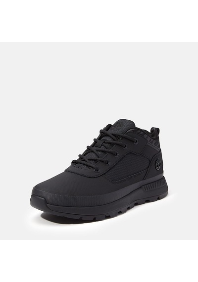 Timberland Field Trekker Low Lace Up Çocuk Sneakers-33967 Siyah