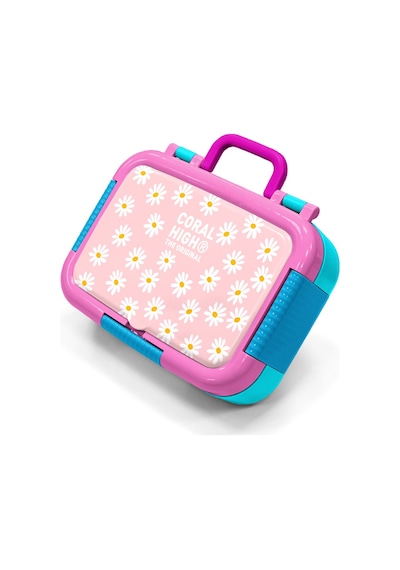Coral High Kids Papatya Desenli Paslanmaz Çelik Beslenme Kabı 39124 Pembe