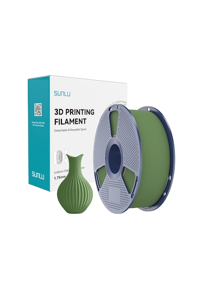 Sunlu Pla Filament Zeytin Yeşili 1.75mm 1kg