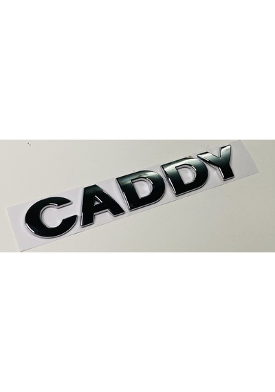 Vw Caddy 2004 - 2010 Tdi Arka Bagaj Yazısı Tek Kırmızı Set