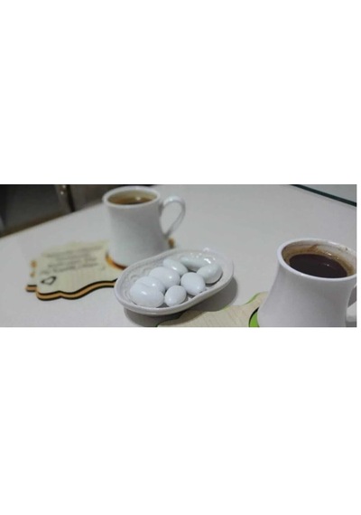 Duyar Kahve Sunum Altlığı Ahşap  13.5 x 8.5 CM Çok Renkli
