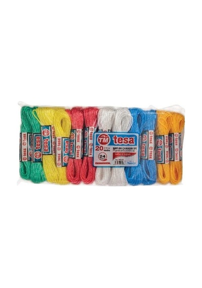 Tedar Temsan 20 Metre Naylon Çamaşır İpi 24'lü Najmaddin Standart