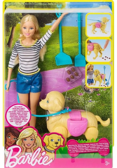 Barbie Ve Köpeği Tuvalet Eğitiminde