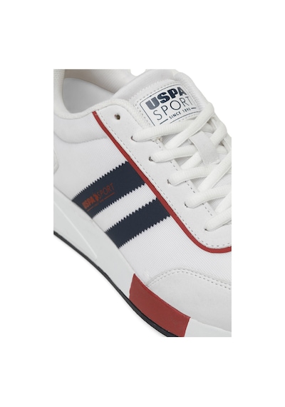 U.S. Polo Assn. 4M DRAGO 4FX Erkek  Beyaz Sneaker