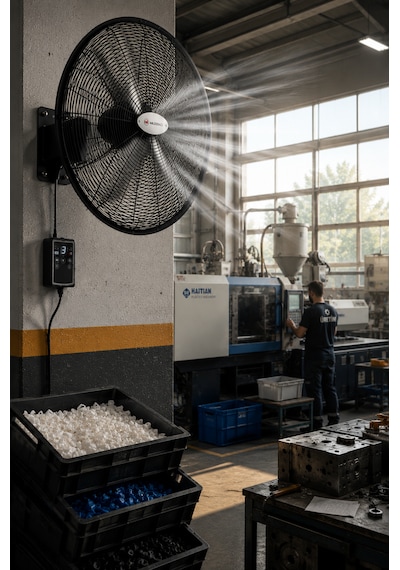 Muzeko Mzk600 24 Inç 60cm 160w Zaman Ayarlı Kumandalı Duvar Tipi Sanayi Vantilatör Evde Kullanım İçin Uygun Değildir