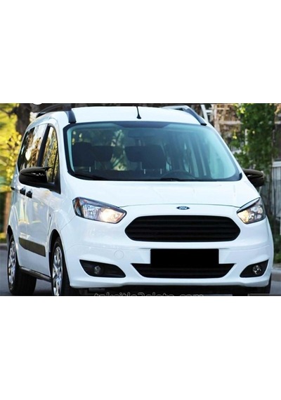 Ford Courier 2018-2021 Batman Yarasa Ayna Kapağı Piano Black Abs