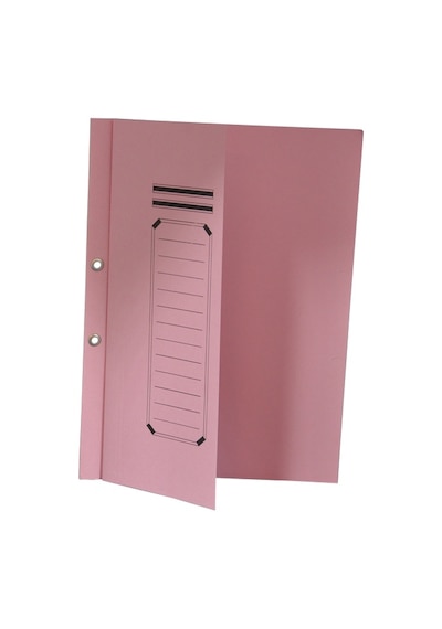 Bafix Yarım Kapak Dosya Karton Pembe
