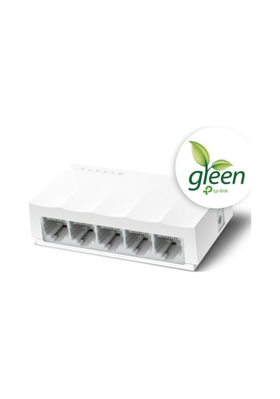 TP-Link Ls1005 5 Port 10/100 Switch Green Tech.