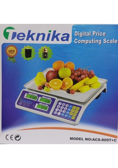 Elektronik Terazi 40 KG Teknika Şarjlı Ve Pilli Kullanım
