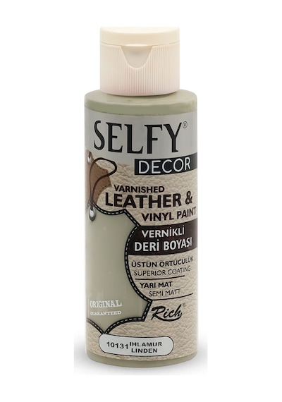 Rich Selfy Decor Deri Boyası 120 ML - Ihlamur