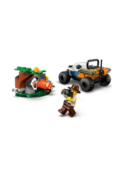 LEGO® 60424 Orman Kaşifinin ATV’li Kırmızı Panda Görevi 92 Parça