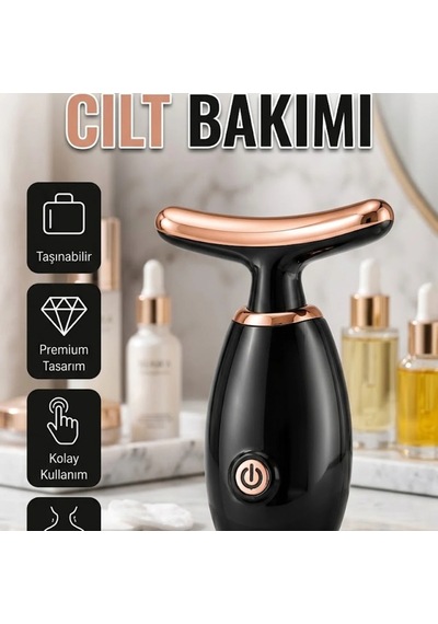 Serum Uyumlu Yüz Masaj Cihazı Cilt Bakım Ve Emilim Destekleyici Yeni Nesil