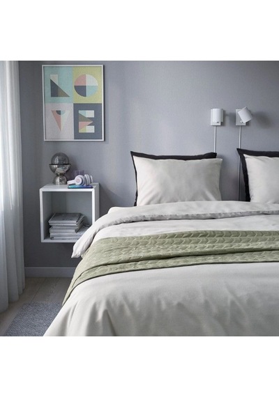 Ikea Pıltandvınge Çift Kişilik Nevresim Takımı 220 X 240 Cm Gri
