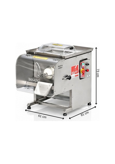 Boğaziçi Hamur Kes-tart Makinesi Set Üstü 380v