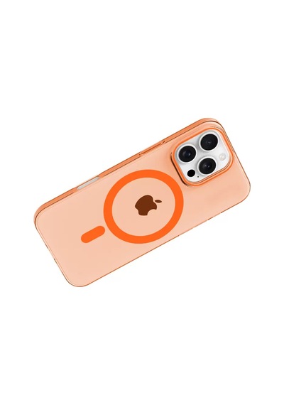 Joko Apple İphone 16 Pro Max Pc Blank Magsafe Kapak - Turuncu