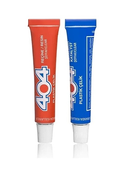 404 Plastik Çelik Kuvvetli Yapıştırıcı 40gr Renk