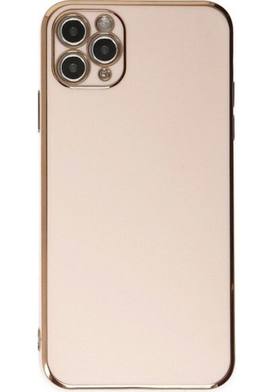 Apple Uyumlu iPhone 11 Pro Kılıf Luxury Seri Kamera Korumalı Silikon Kapak