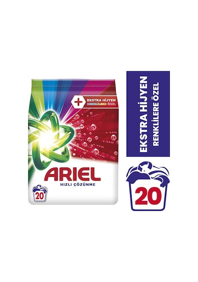Ariek Oxi Toz Deterjan 3 Kg Renkliler