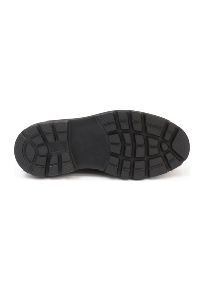 Freefoot 54086 Siyah Eskitme Süet Bağcıklı Erkek Bot Siyah Nubuk