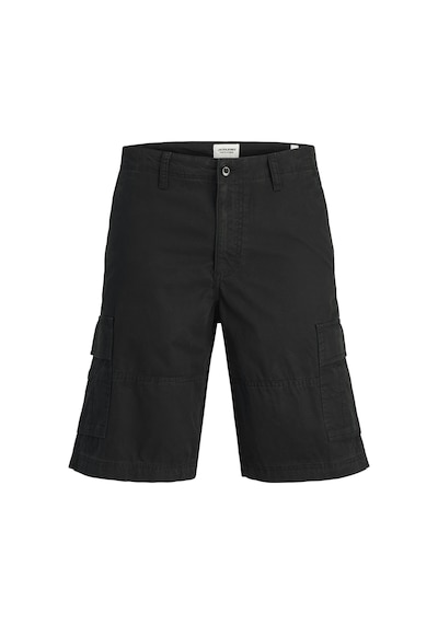 Jack & Jones Jack Jones Erkek Yandan Cepli Kargo Şort 12274389 Siyah